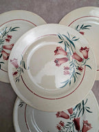 Assiettes plates terre de fer L’amandinoise Peg