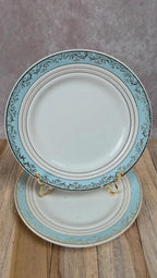 Lot de 2 assiettes à dessert vintage Cerranor – modèle Sully