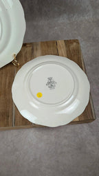 Lot de 2 assiettes anciennes Longwy « Shanghai »