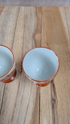 Lot de 2 coquetiers japonais vintage –