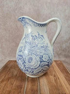 Grande cruche ancienne U&c Sarreguemines, Modèle Jardinière