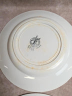 Lot de 7 assiettes plates terre de fer Moulin des Loups Fti 22