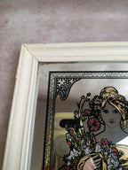 Miroir Art-nouveau Alphonse Mucha – Le Printemps