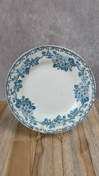 Assiette ancienne terre de fer Saint-amand Hamage Nord “guadeloupe” 19,5 cm