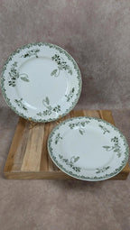 Lot de 2 plats anciens Saint-amand – Terre de fer – Modèle Modern Style