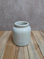 Ancien pot en grès émaillé