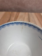 Tasse ancienne K&g Lunéville – Modèle Nanceen – Faïence bleue – Rare