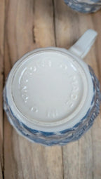 Lot de 4 tasses anglaises Churchill – décor campagne anglaise