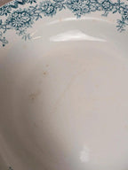 Lot de 4 assiettes creuses Terre de fer St Amand Argenton