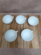 Lot 5 tasses vintage Rivanel