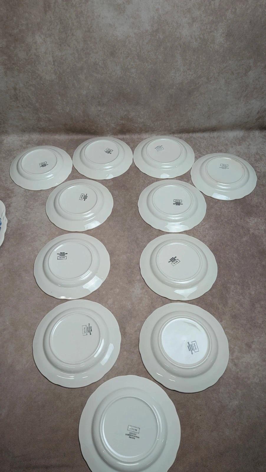 Service à gâteau Digoin Sarreguemines Darling