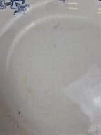 Lot de 6 assiettes creuses dépareillées vintage Terre de Fer & faïence ancienne