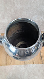 Cafetière vintage en métal nickelé chromé Ets Baumlin Alsachrome