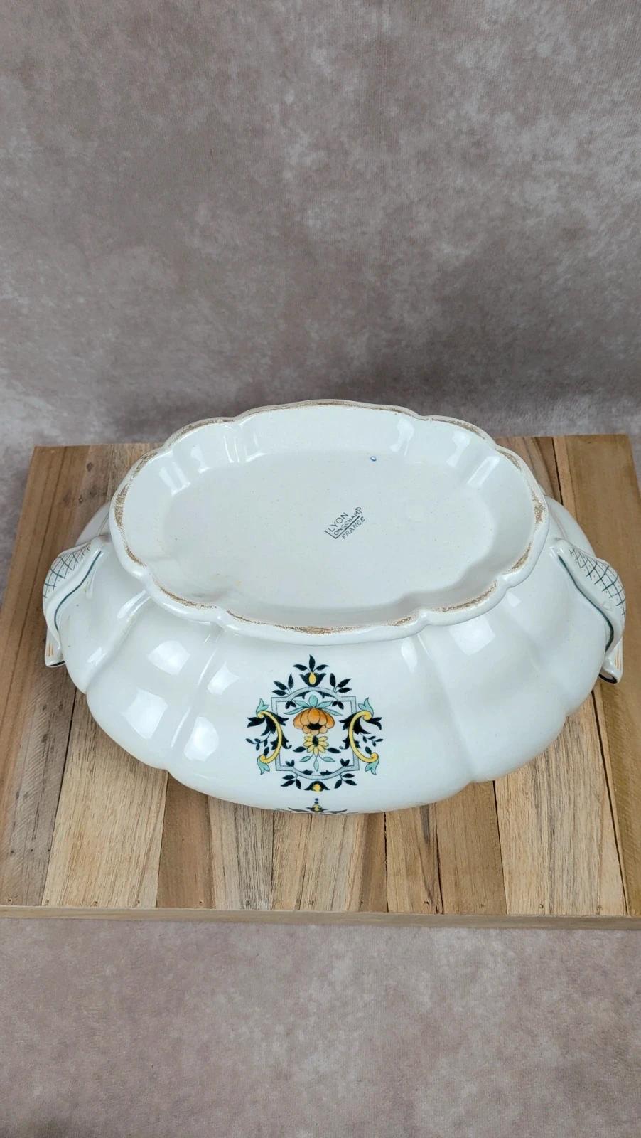 Grande soupière vintage Longchamp