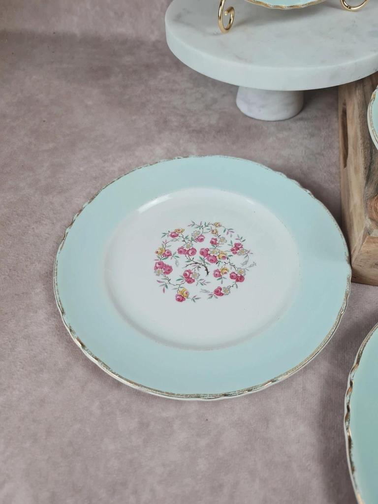 Charmant service à gâteau vintage Moulin des Loups 💐