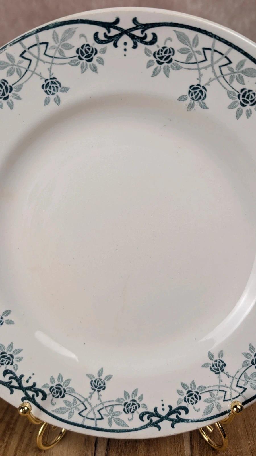 Assiette plate Moulin des Loups – Modèle Blériot