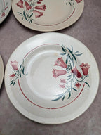 Assiettes plates terre de fer L’amandinoise Peg