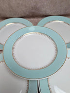 Lot de 8 assiettes plates Lunéville modèle Senlis