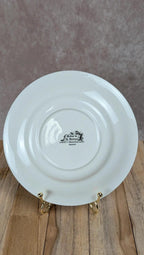 Assiette Sarreguemines Fables de La Fontaine, Le Chien