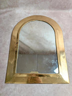 miroir marocain mural vintage en laiton forme arche