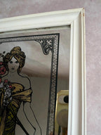Miroir Art-nouveau Alphonse Mucha – Le Printemps
