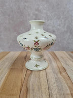 Pic-fleur ancien en faïence – décor peint main – style Moustiers