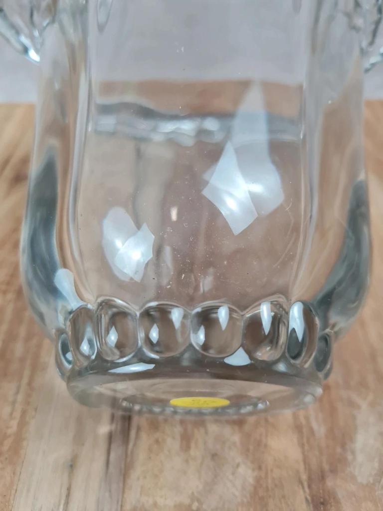 Vase en cristal épais, style Daum / Vsl