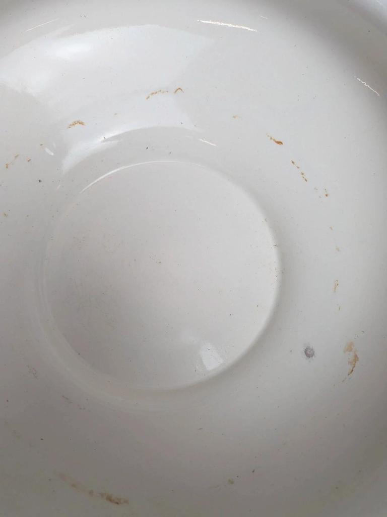 Soupière vintage Saint-amand Hamage modèle Primax bleu terre de fer