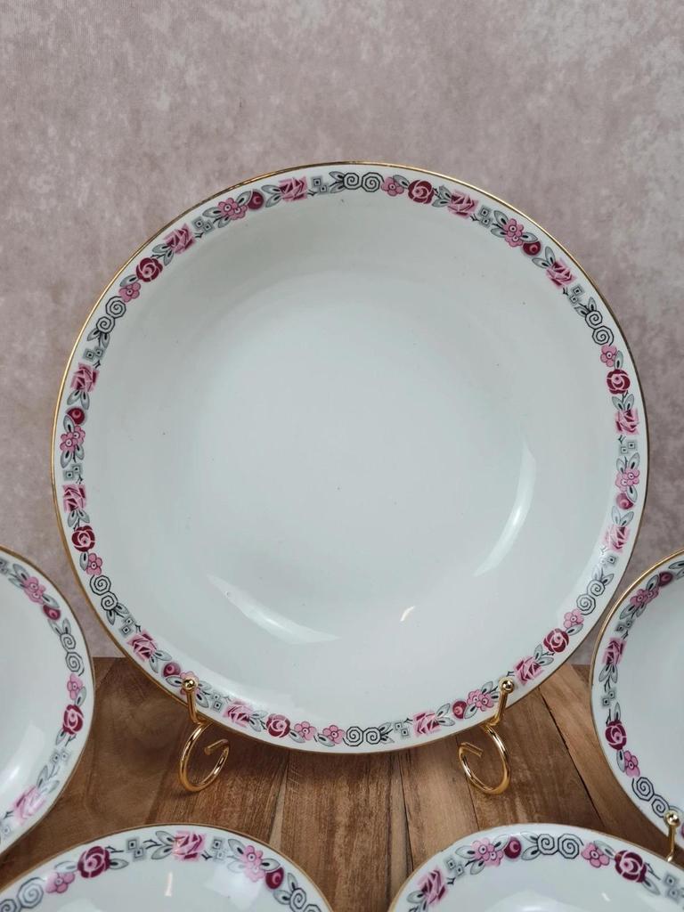 🌸 Lot ancien 10 coupelles + grand saladier 🍃