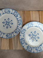 Assiettes Terre de Fer Moulin des Loups – Modèle Saxe