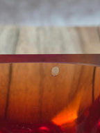Cendrier vide-poche en verre sommerso attribué à Flavio Poli Seguso Murano design italien