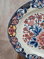 Grand plat ancien style Imari / japonisant 🌸