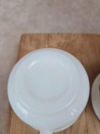 Lot de 3 tasses à café Arcopal – motif pommes vintage
