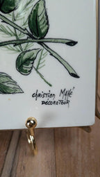 Dessous-de-plat Roussies signé Christian Maé – décor roses