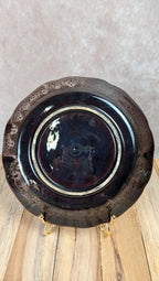 Assiette décorative signée Marius Giugé – Vallauris