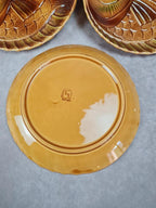 🐟 Lot de 6 grandes assiettes poissons Sarreguemines vintage