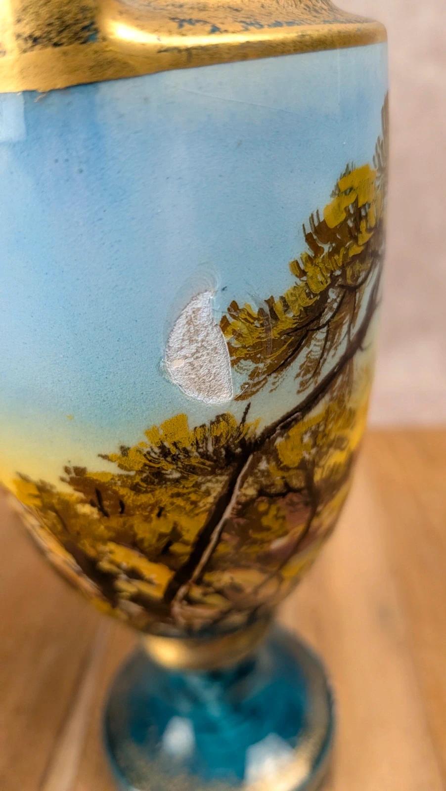 Vase ancien Vallauris – Delphin Massier
