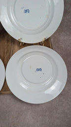 4 Assiettes anciennes Luneville – Modèle Mazarin