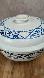 Soupière ancienne Kg Lunéville modèle Lucien