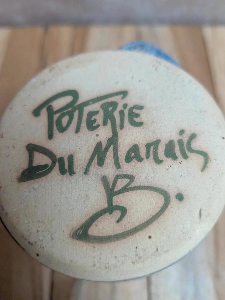 Grande tasse vintage Poterie du Marais – Céramique française signée