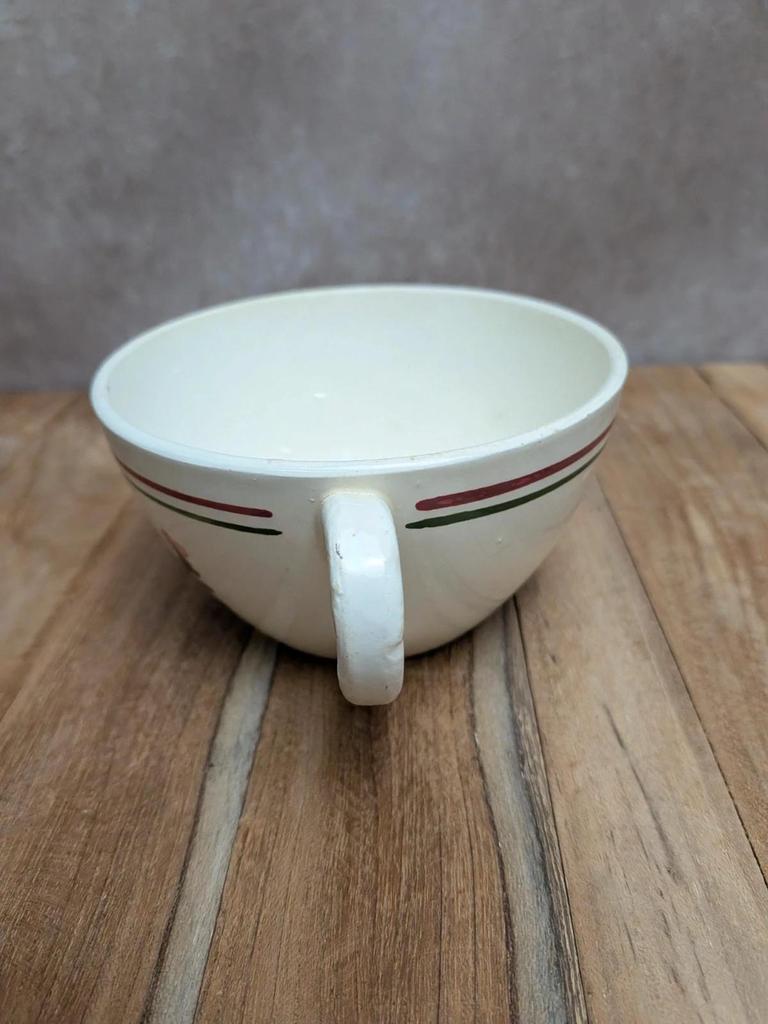 Tasse & soucoupe Sarreguemines modèle Bitche – Terre de fer