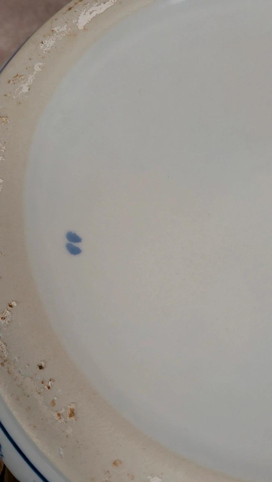 Ensemble de toilette ancien d’inspiration asiatique – Bassine & cruche