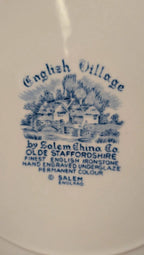 Assiette anglaise Olde Staffordshire English Village