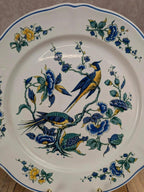 Assiette plate Villeroy & Boch Phoenix blau – oiseaux