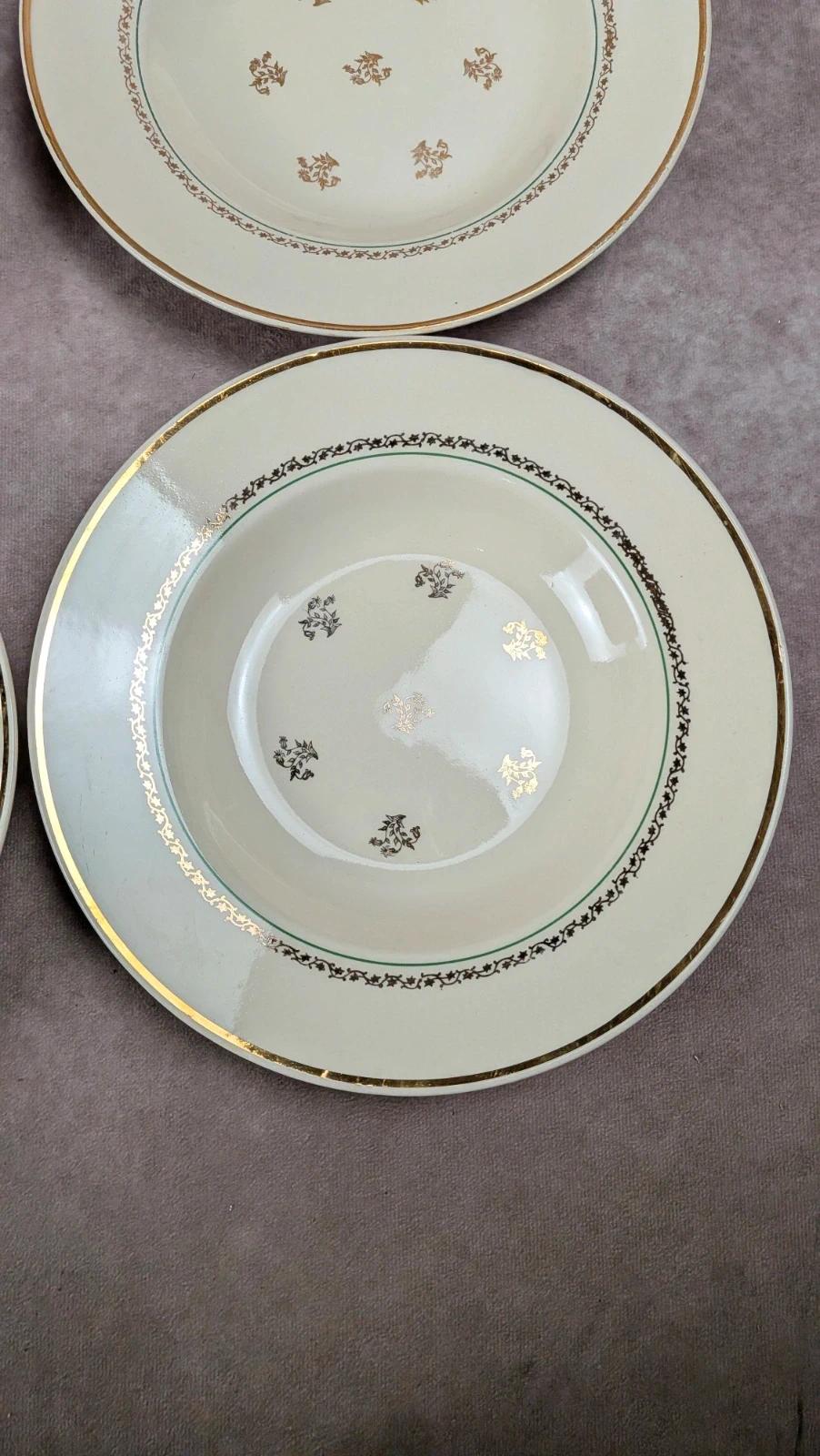 Lot de 6 assiettes creuses Gien