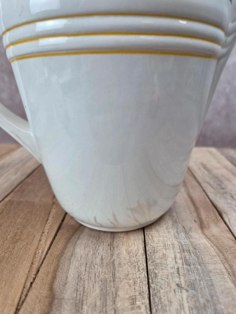 Service à café vintage Saint-amand Monaco – Théière, sucrier et pot à lait incomplets