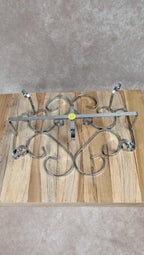 Dessous de plat chauffe-plat vintage en métal