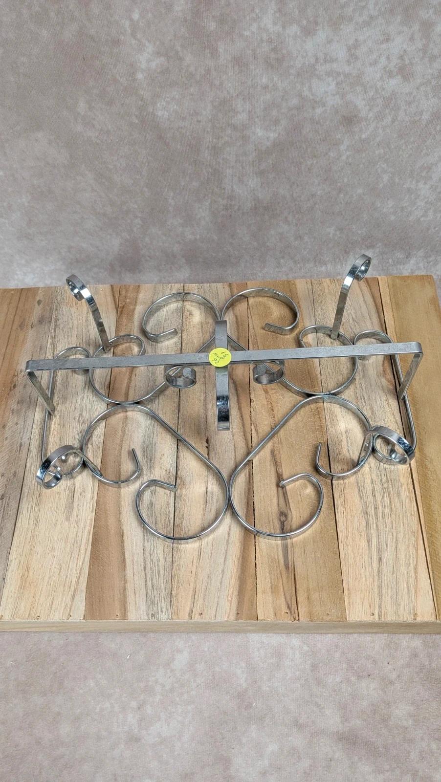 Dessous de plat chauffe-plat vintage en métal