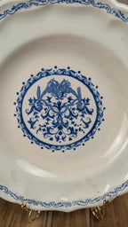 Assiette creuse ancienne Gien – Modèle Rouen