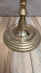 Chandelier ancien en laiton 5 branches